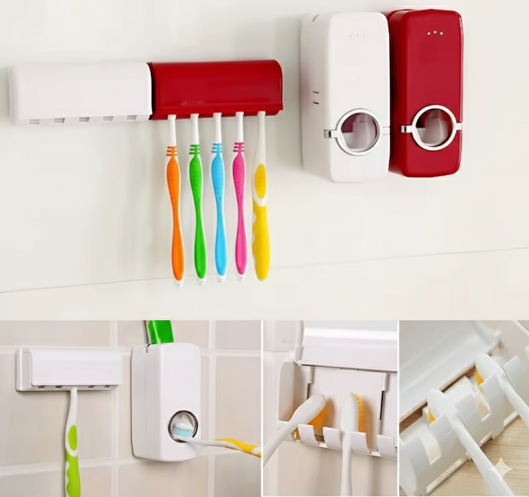 Boite à Dentifrice Murale - Distributeur Automatique Salle de Bain