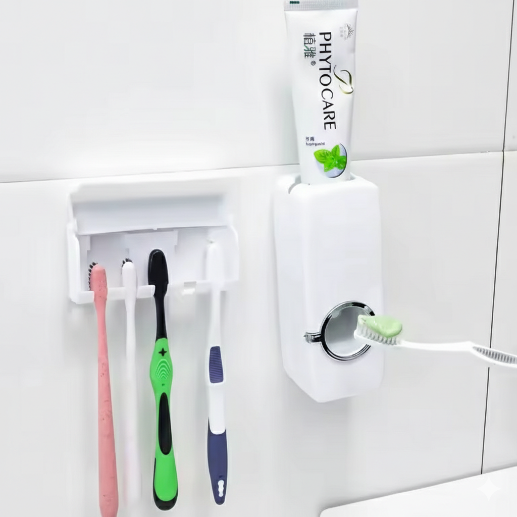 Boite à Dentifrice Murale - Distributeur Automatique Salle de Bain